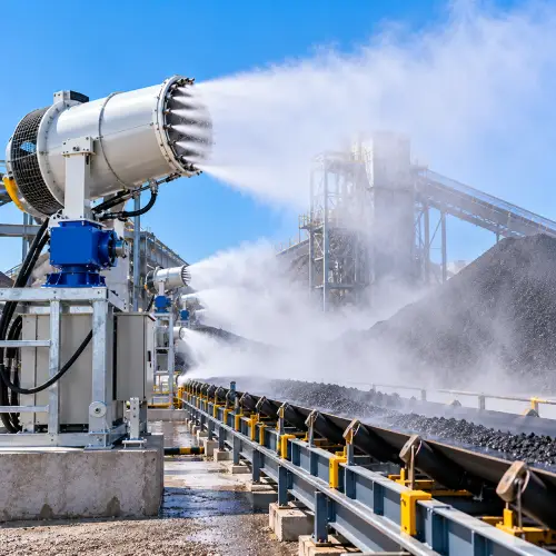High Pressure Mist Type Dust Suppression Systems manufacturer in kolkata