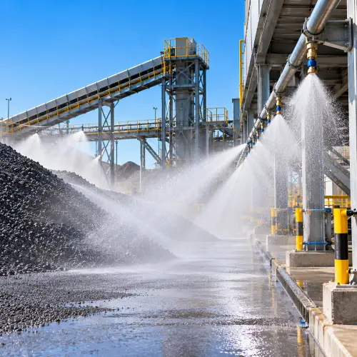 Plain Water Dust Suppression Water Sprinkling Systems Manufacturer in kolkata